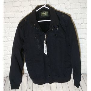Rong Yu Black Trendsetter Jacket, Large